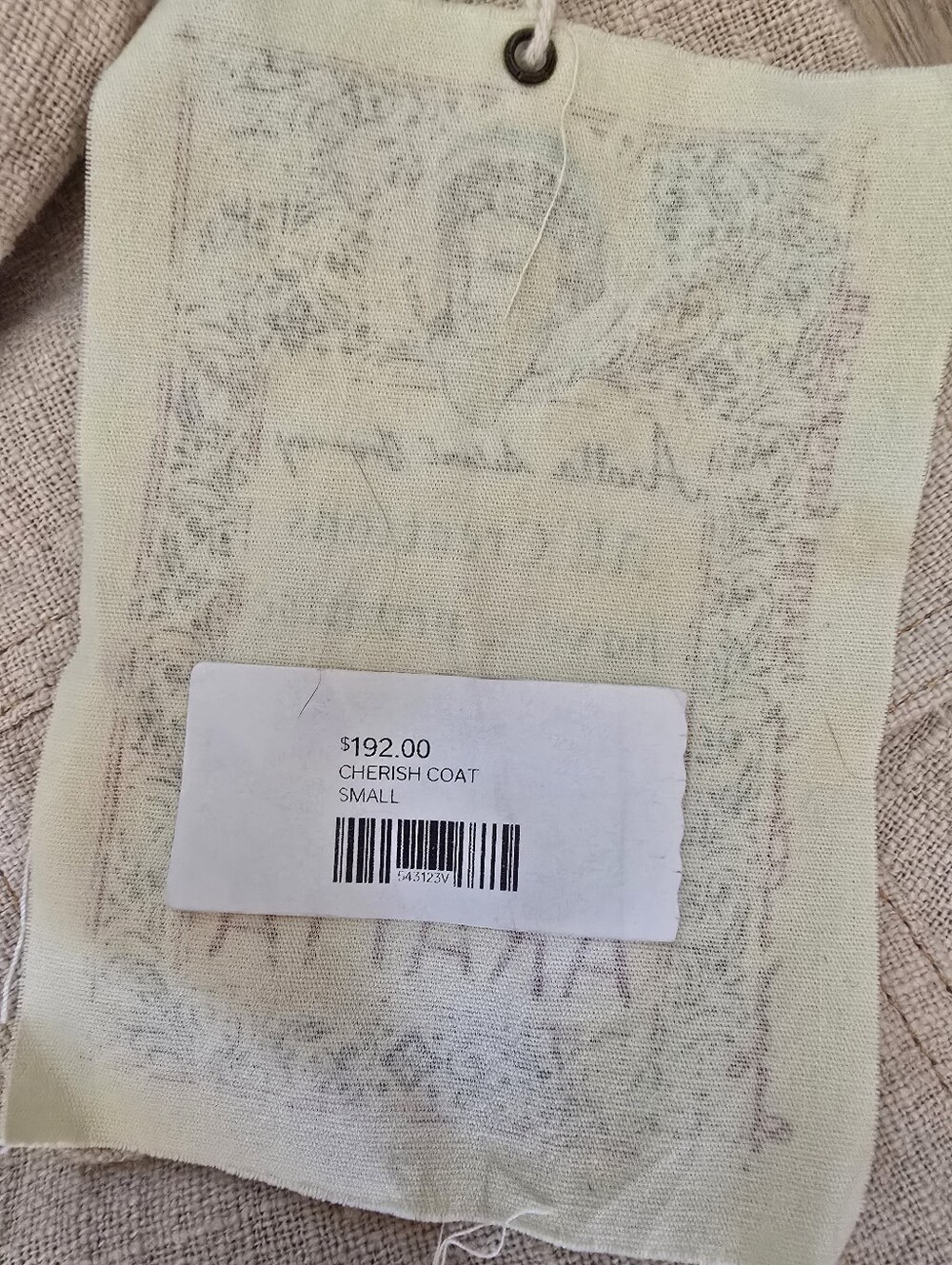 Aratta Cherish Coat Embroidered with Floral Accents - Picture 5 of 8